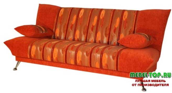 фото красивого красного дивана для дома