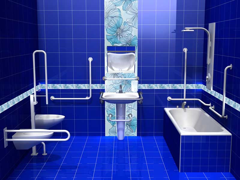 оборудование ванной комнаты для людей с ограниченными возможностями