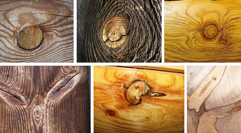 какие разновидности сучков бывают в древесине