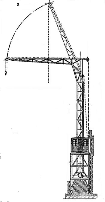 строительный башенный кран