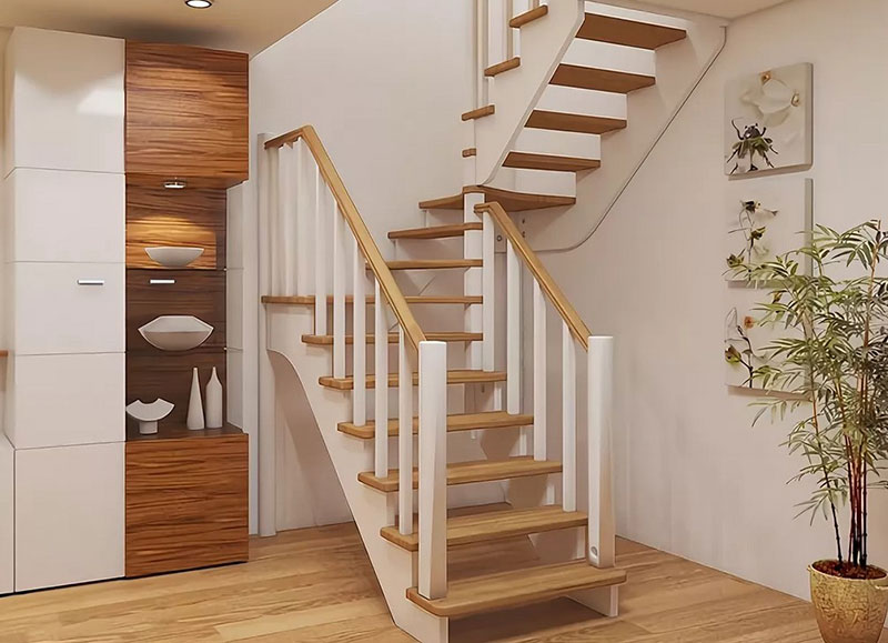 фото деревянная лестница