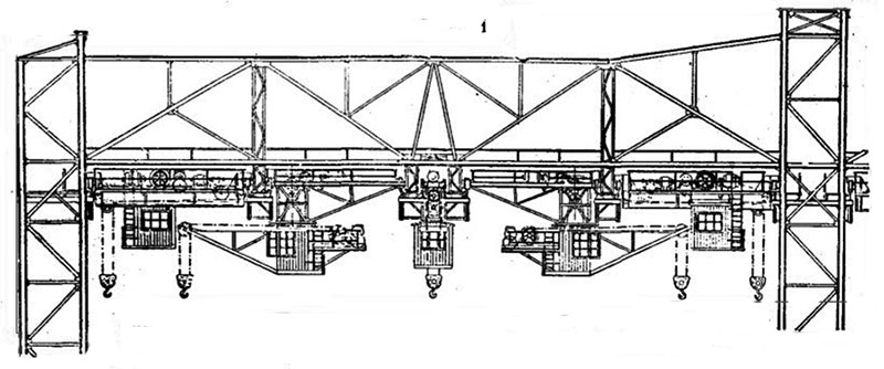 схема мостового крана