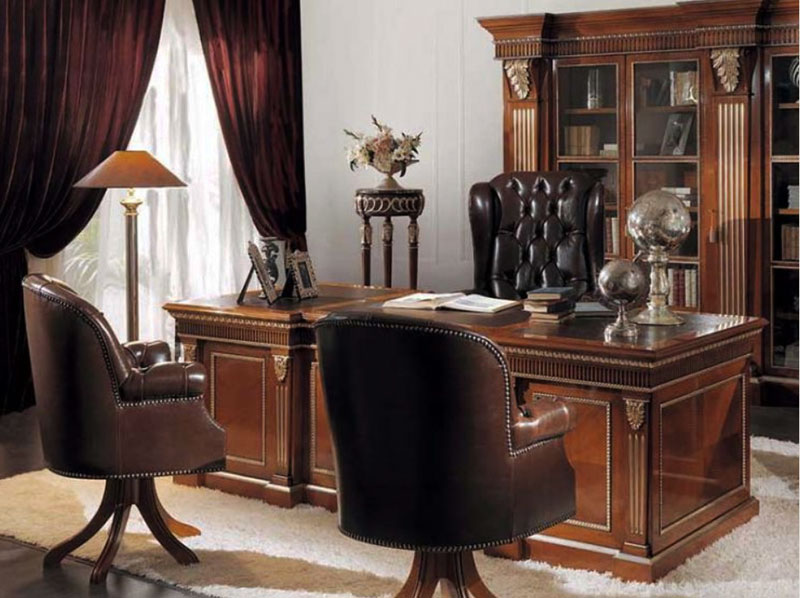 мебель для кабинета руководителя премиум класса италия