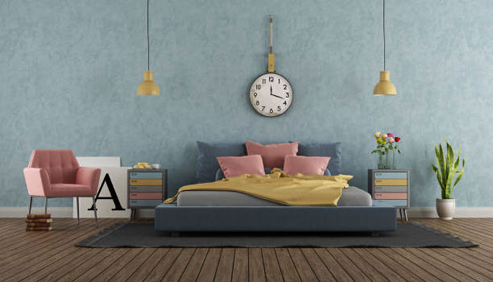 идеальный цвет стен для спальни