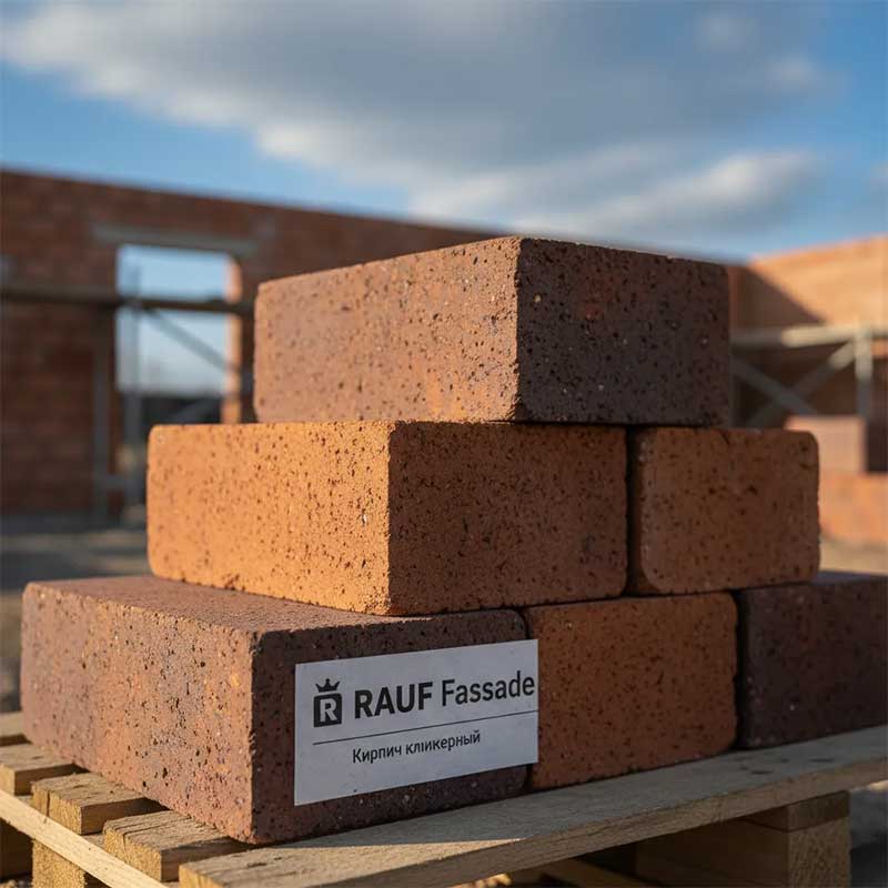кирпич клинкерный RAUF Fassade