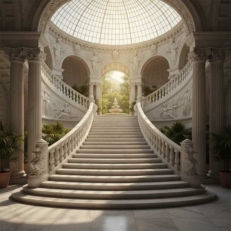 мраморная лестница