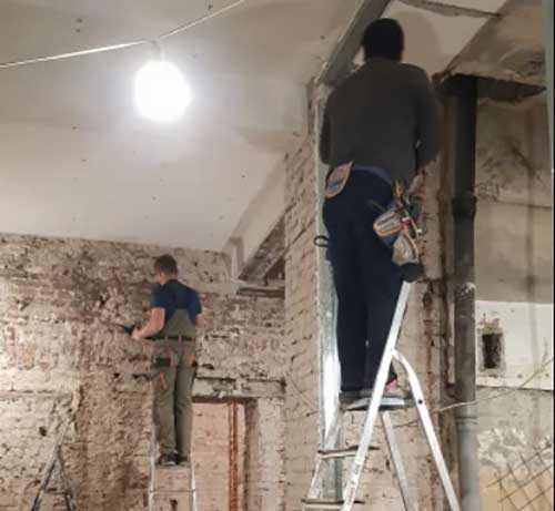 демонтажа старых конструкций