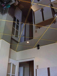 подвесной зеркальный потолок, подвесные потолки: реечные, касетные, зеркальные