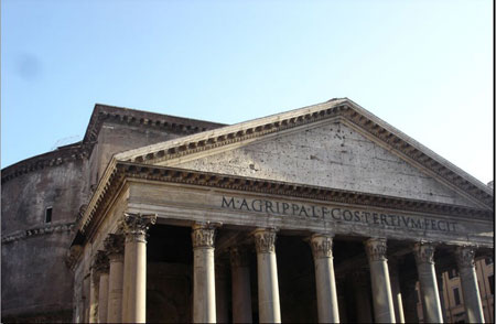 архитектура древнего Рима, пантеон