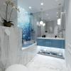 ванная комната синяя