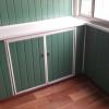 Остекление и отделка на балконе + изготовление шкафов
