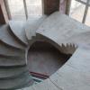 лестница из бетона круговая